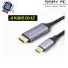 Cable Usb-c Macho A Hdmi Macho 2m 4k 60hz
