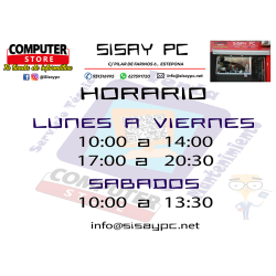 Horario Apertura Tienda