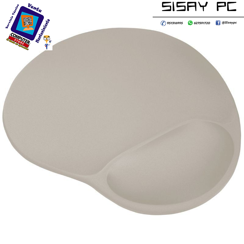 Alfombrilla Ergonómica Trust BigFoot Pad/ 16 x 205 x 236mm/ Beige