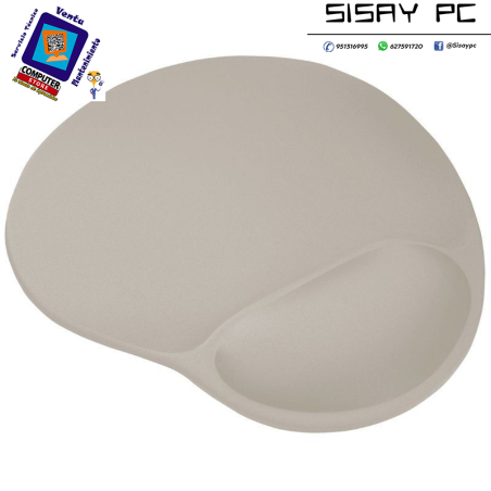 Alfombrilla Ergonómica Trust BigFoot Pad/ 16 x 205 x 236mm/ Beige