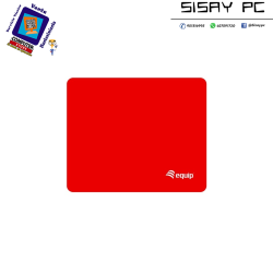 Alfombrilla mouse pad equip life color rojo