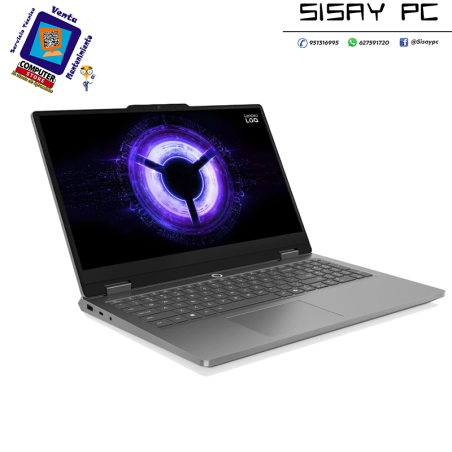 Portátil gaming - Lenovo LOQ Essential 15IRX11, 15.6" Full-HD, Intel® Core i5-13450HX, 16 GB RAM, 512 GB SSD, GeForce RTX™ 5050