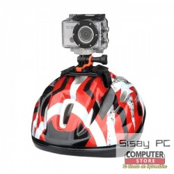 SOPORTE CASCO BICI CON CINTA PARA WILDCAM Y BLISS 