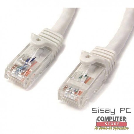 STARTECH CABLE RED ETH. CAT6 SNAGLESS 1M BLANCO