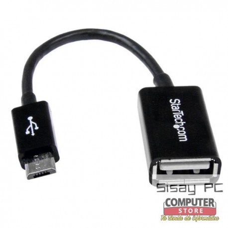 STARTECH CABLE ADAPTADOR 12CM MICRO USB MACHO A US