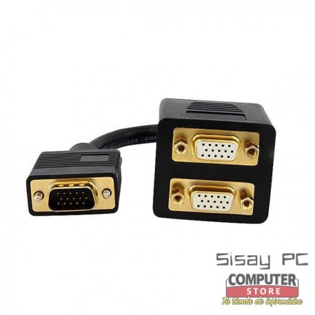 STARTECH CABLE 30CM DUPLICADOR DIVISOR VIDEO VGA 2