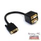 STARTECH CABLE 30CM DUPLICADOR DIVISOR VIDEO VGA 2