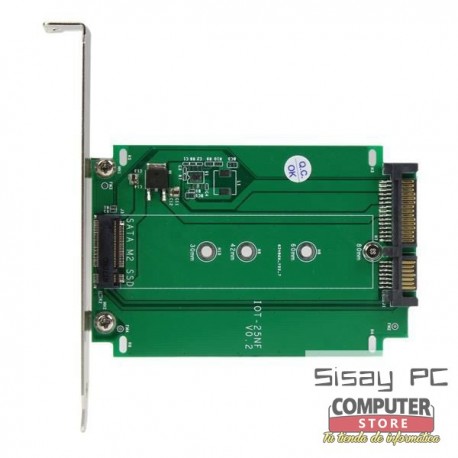 STARTECH ADAPTADOR SSD M.2 A SATA MONTAJE EN RANUR
