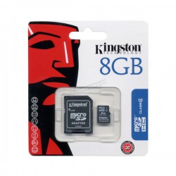 MEMORIA MICRO SD 8GB HC KINGSTON 1 ADAP