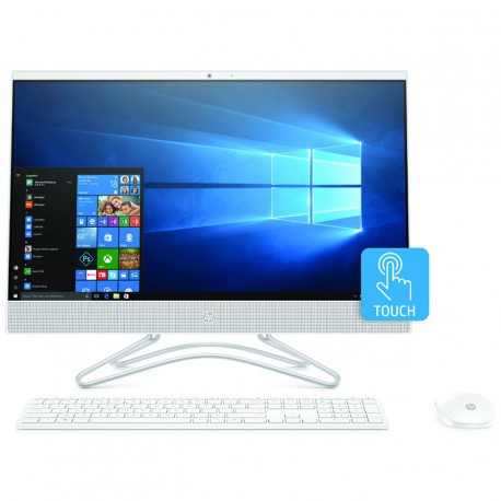 ORDENADOR ALL IN ONE HP 24-F1022NS AMD ATHLON 300U 23.8" 8GB SSD512GB WIFI W10 PANTALLA TACTIL