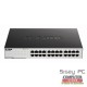 SWITCH D-LINK 24 PUERTOS 10-100-1000 METALICO