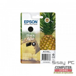 CARTUCHO EPSON 604 (PIÑA) NEGRO