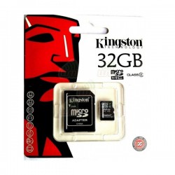 MEMORIA MICRO SD 32GB KINGSTON 1ADAP Clase 10