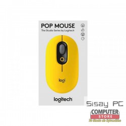 RATON LOGITECH POP MOUSE AMARILLO