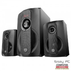 Altavoces con Bluetooth Hiditec H400 Dark Edition/ 80W/ 2.1