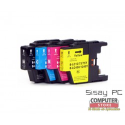 Tinta genérica para BROTHER LC1220 / LC1240 / LC1280 XL