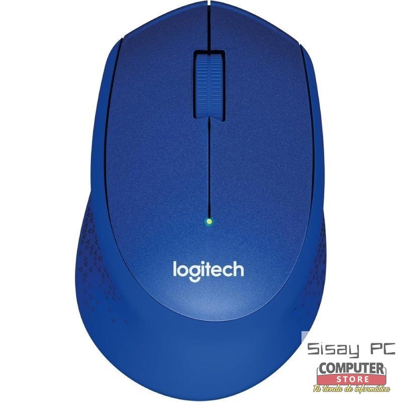 Ratón Inalámbrico Logitech M330 Silent Plus/ Hasta 1000 DPI/ Azul ...