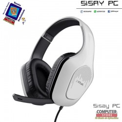 Auriculares Gaming con Micrófono Trust Gaming GXT 415 Zirox PS5/ Jack 3.5/ Blancos