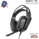 Auriculares Gaming con Micrófono Mars Gaming MH-Strike/ Jack 3.5/ USB/ Negros
