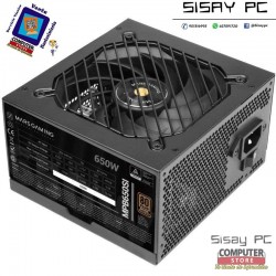Fuente de Alimentación Mars Gaming MPB650SI/ 650W/ Ventilador 12cm/ 80 Plus Bronze
