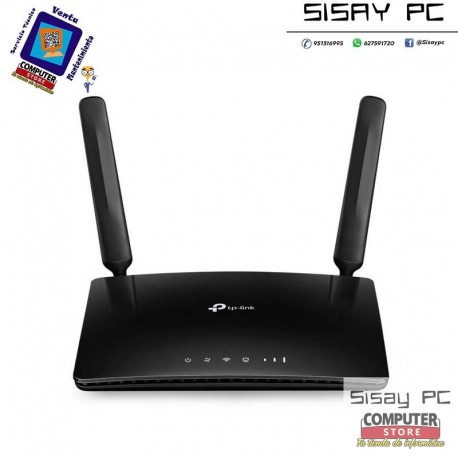 Router Inalámbrico 4G TP-Link TL-MR6400 300Mbps/ 2.4GHz/ 2 Antenas/ WiFi 802.11b/g/n