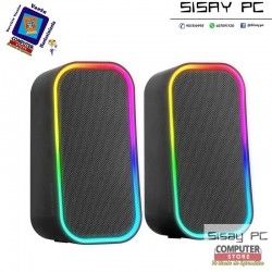 Altavoces con Bluetooth Mars Gaming MS-OM/ 20W/ 2.0