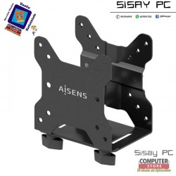 Soporte para miniPC VESA 100x100 Aisens MPC05-205/ Hasta 5Kg