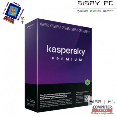 Antivirus Kaspersky Premium/ 5 Dispositivos/ 1 Año