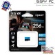 Tarjeta de Memoria Micro Sd Apacer 256GB UHS-I/ Clase 10/ 810MBs