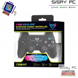 Mando Gamepad Inalámbrico PS3 - PC / 400 mAh / Bt 5.0 / Vibracion dual