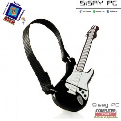 Pendrive 32GB Tech One Tech Guitarra Black and White USB 2.0