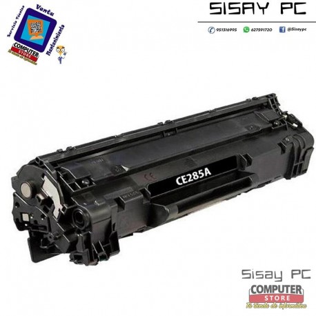 TONER COMPATIBLE HP 85A NEGRO CE285A 1600 PAG 