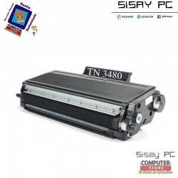 TONER COMPATIBLE BROTHER TN3430 / TN3480 Negro 8.000 pag.