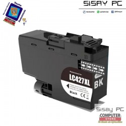 Tinta compatible  para BROTHER LC427 XL Negro 6000 pag.