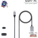 Cable Conversor USB Tipo-C Macho - HDMI Macho/ 1.8m/ Negro