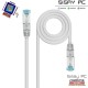 Cable de Red RJ45 SFTP Cat.7/ 20m/ Gris