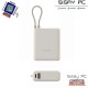 Powerbank 10000mAh Xiaomi 33W Power Bank Integrated Cable/ 33W/ Beige/ Incluye Cable USB Tipo-C